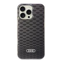Audi IML Stitching Pattern MagSafe iPhone 16 Pro Max 6.9" black/black hardcase AU-IMLMIP16PM-Q5/D3-BK