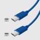 3. SBS TECABLETISSUETCCB USB-C - USB-C 1.5m 60W braided cable - blue