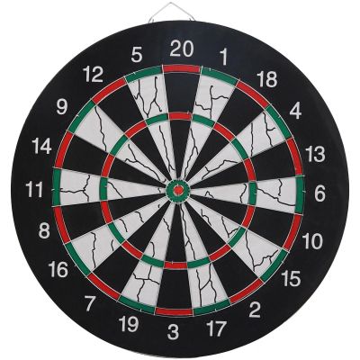 21. OUTDOOR CARDBOARD DART 45CM AND 6 ENERO DARTS