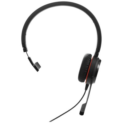 6. Jabra Evolve 20SE UC Mono Headset Wired Headband Office/Call Center USB Type-A Bluetooth Black