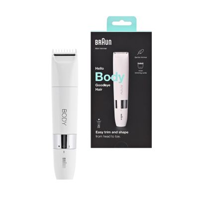 7. BRAUN Series 1 BS1000 Trimmer White and Silver