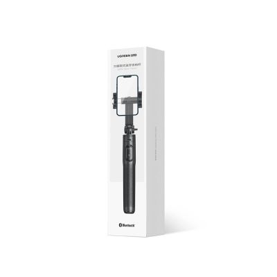 5. Selfie stick Ugreen LP586 telescopic tripod with Bluetooth remote control 1.5m - black