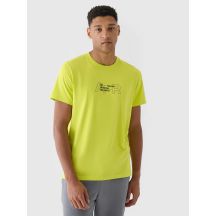 Men's regular printed T-shirt 4F 4FRAW24TTSHM2299-45S