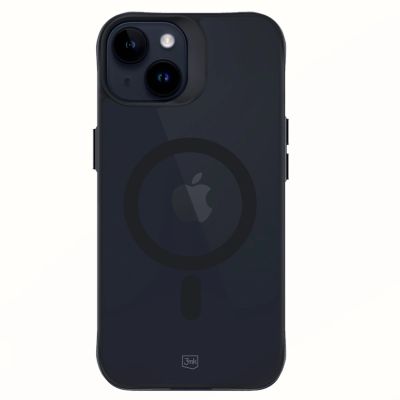 4. 3mk Smoke MagCase with MagSafe for iPhone 15 - semi-transparent