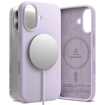 Ringke Silicone Magnetic MagSafe Case for iPhone 17 - Purple