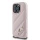 2. Karl Lagerfeld Quilted Signature iPhone 16 Pro Max Case - Pink