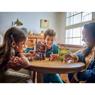 7. LEGO Harry Potter 76452 Branded Quidditch Equipment and Ice Cream Shop