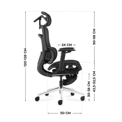 4. Visioner 8.3 Black N Office Chair