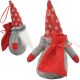 4. DECORATIVE SANTA CLAUS WITH GIFT BAG 20CM RED