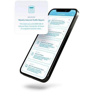 5. D-Link EAGLE PRO AI Wireless Router Fast Ethernet Single Frequency (2.4 GHz) 4G White