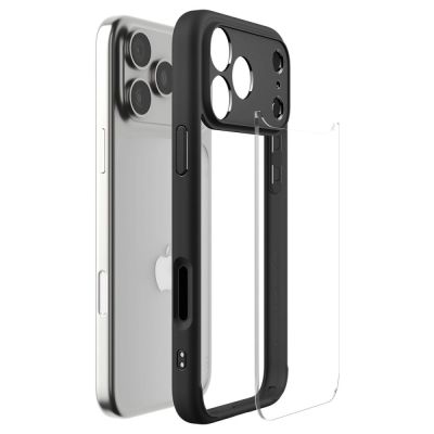 7. Spigen Ultra Hybrid Case for iPhone 17 Pro - Matte Black