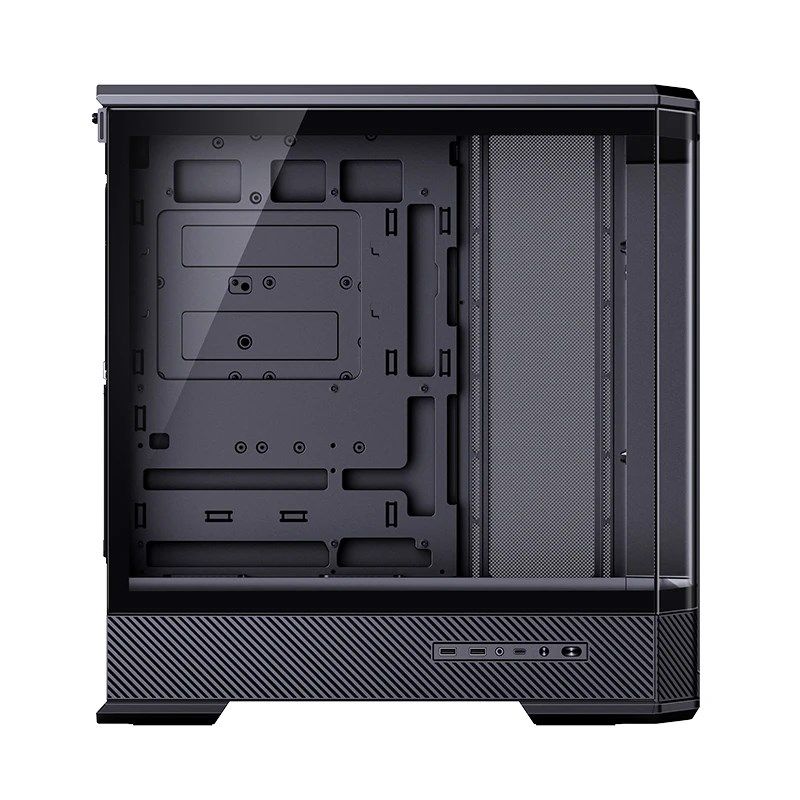 7. Jonsbo D400 PC Case, Midi Tower, ATX, Tempered Glass