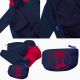 3. Trollkids Kids Bergen Jacket Rain Jacket for Boys/Girls bright red/mystic blue (610-410)