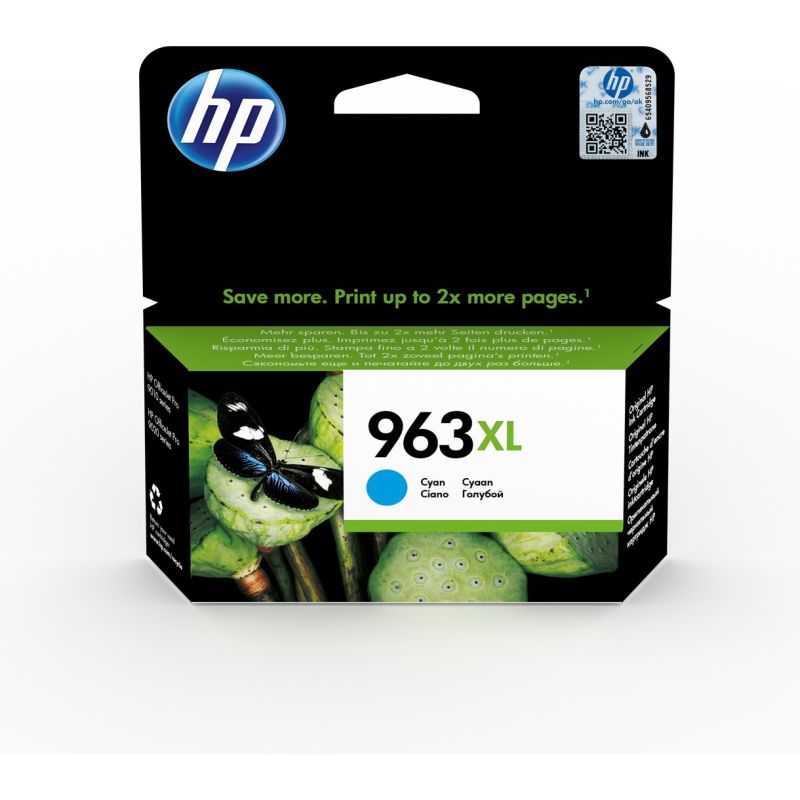 2. HP 963XL Cyan Ink
