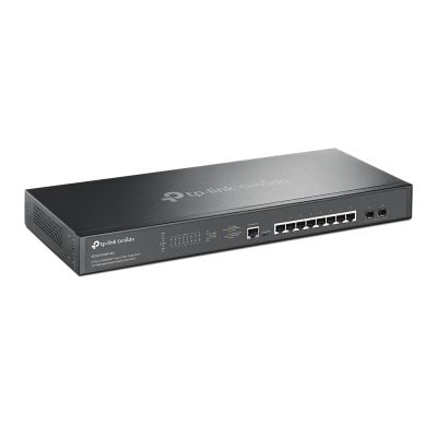 3. TP-Link Omada SG3210XHP-M2 Network Switch Managed L2+ 2.5G Ethernet (100/1000/2500) PoE Support 1U Black