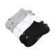 Puma Sneaker Plain Socks 3 Pack Gray, White, Black 938624 17