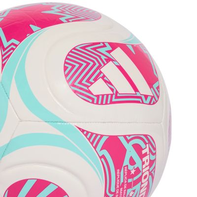8. adidas World Cup 26 Trionda Club football white, pink and blue JD8054