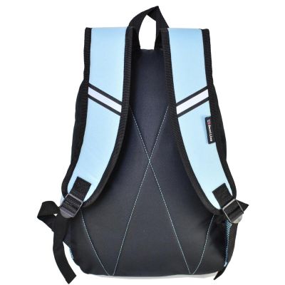 4. Youth Backpack Light Blue-Black SEMI LINE
