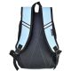 4. Youth Backpack Light Blue-Black SEMI LINE