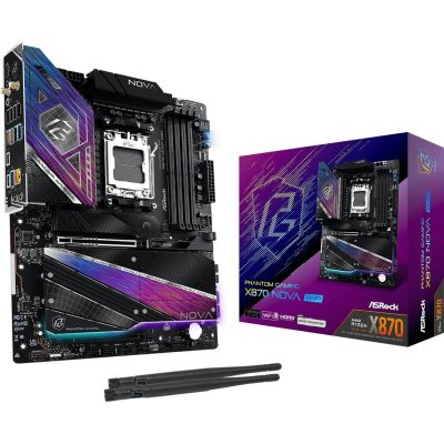 2. ASRock X870 NOVA WIFI Motherboard