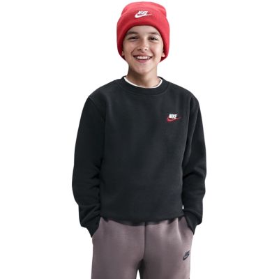 Nike Sportswear Club Fleece Kids' Sweatshirt Black FD3006 012 S