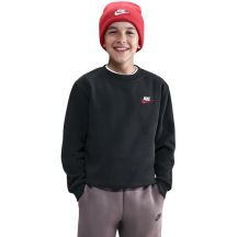 Nike Sportswear Club Fleece Kids' Sweatshirt Black FD3006 012 S