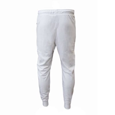 4. Air Jordan Dri-FIT Training Fleece Men's White Tracksuit Pants - DQ7890-135