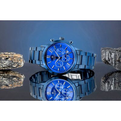 6. Men's Watch Giewont Chronograph Sapphire Blue GW8510-B4