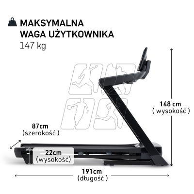 16. Nordictrack T10 NTL15425 Electric Treadmill