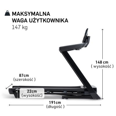 16. Nordictrack T10 NTL15425 Electric Treadmill