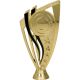 3. Gold plastic figurine with space for an emblem