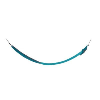 2. Ticket To The Moon TMK1503 Hammock Hanging Hammock 1 Person Nylon Color Aqua, Gray