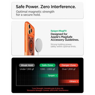 10. Spigen Ultra Hybrid MagSafe Case for iPhone 18 Pro / 17 Pro - Orange