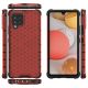 2. Honeycomb Case armor cover with TPU Bumper for Samsung Galaxy A42 5G red