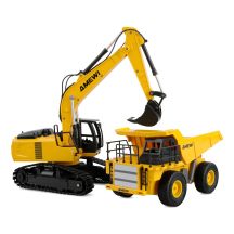 Amewi Kipper & Kettenbagger 2in1 Set 1:24 RTR 6+