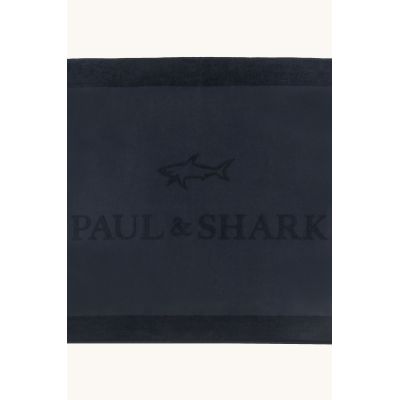 Paul&Shark navy blue beach towel 25417071-13 - luxurious, large size