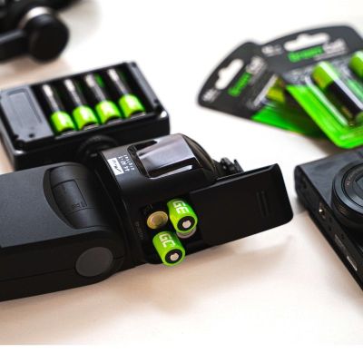 5. 16x Rechargeable Batteries AA R6 2600mAh Ni-MH Green Cell Rechargeable Batteries