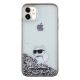 3. Karl Lagerfeld Liquid Glitter Choupette case for iPhone 11 / Xr - transparent
