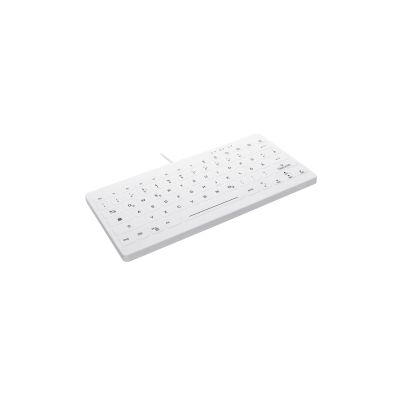 2. CHERRY AK-C4112 - Compact medical keyboard, backlit, USB, QWERTZ, German, white