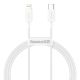 Baseus Superior Series USB-C / Lightning PD 20W 1 m cable - white