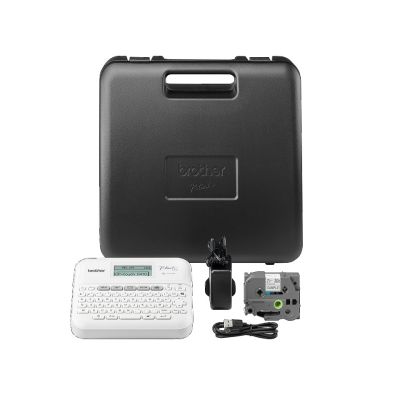 10. Brother PT-D410VP ZINK (Zero-Ink) Label Printer 180 x 180 DPI Wired TZe QWERTY