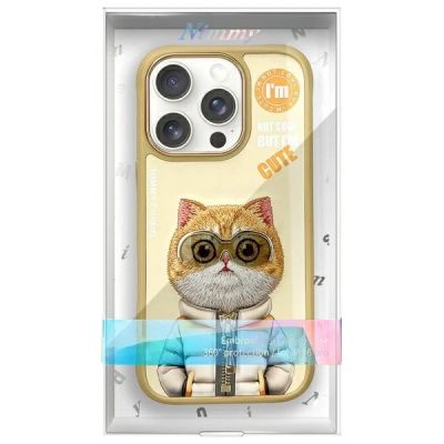 9. Nimmy Cool&Cute 2.0 Cat Case for iPhone 16 Pro Max - Green