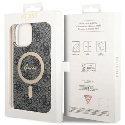 8. Guess GUHMP13XH4STK iPhone 13 Pro Max 6.7" black/black hardcase 4G MagSafe