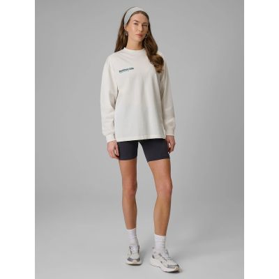 6. Women's longsleeve regular with print 4F 4FRSS26TSWSF2834-11S