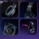 12. QCY Heroad V200 Tri-Mode Gaming Headphones with 7.1 Sound, 240h Battery, and Detachable Microphone - Black