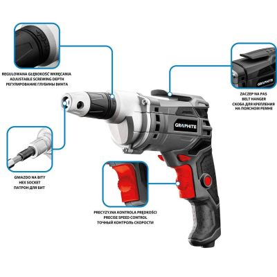 Graphite 58G794 Powered Screwdriver/Impact Driver