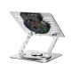 5. Wozinsky WDCX-X16-AS CoolBase RGB 360° cooling stand for laptop and tablet - silver