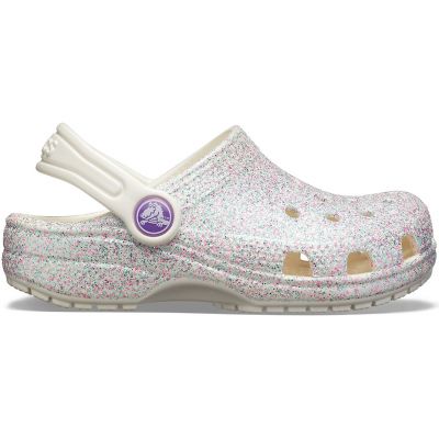 2. Crocs Classic Glitter Clog Jr 205441 159