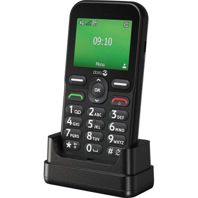 7. Doro Leva E10 6.1 cm (2.4") 118.9 g Black Phone for seniors