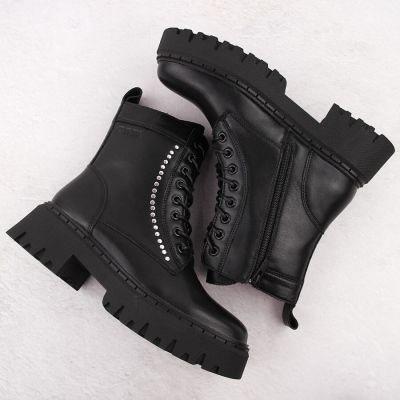 3. Big Star leather ankle boots, insulated W OO274A255 INT2062